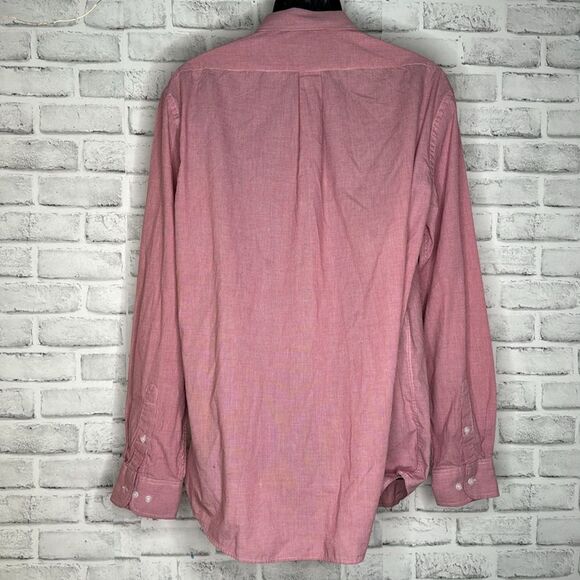 Dockers Classic Stretch Collar Button Down Casual Shirt Size Large - Picture 3 of 4